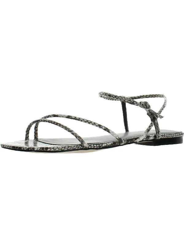 Weekend Shopping Bliss Mikal Womens Strappy Open Toe Strappy Sandals