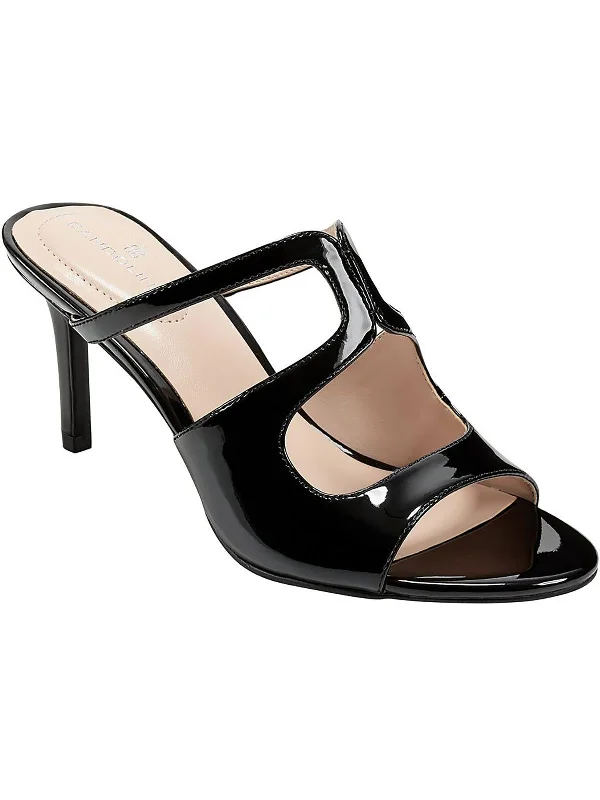 Weekend Bargains Await You Mizelle 3 Womens Patent Faux Leather Heels