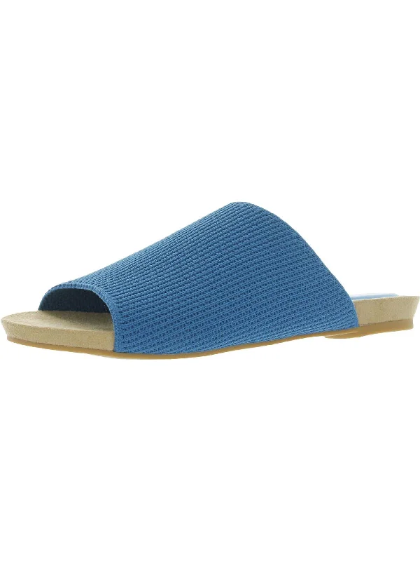 Snag The Best Bargains Before They're Over Nigh Womens Knit Flat Slide Sandals