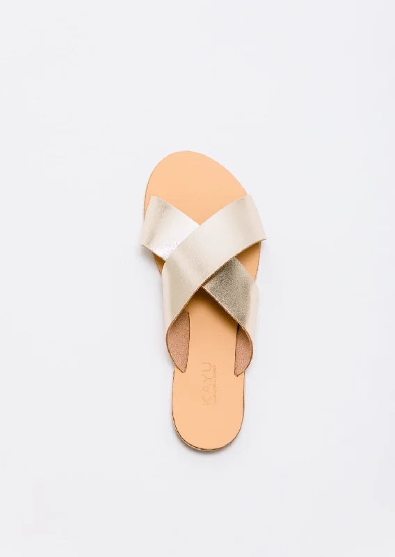 Weekend Deals That Please Paros Vegetable Tanned Leather Sandal