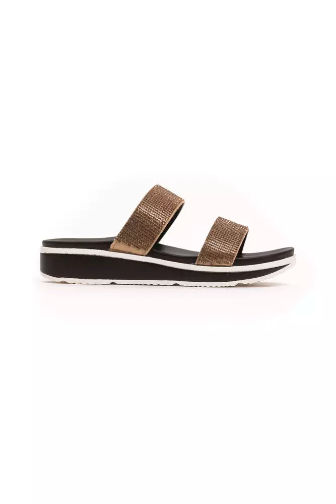Weekend Offers That Shine Péché Originel Textile Lining Material Women's Sandal