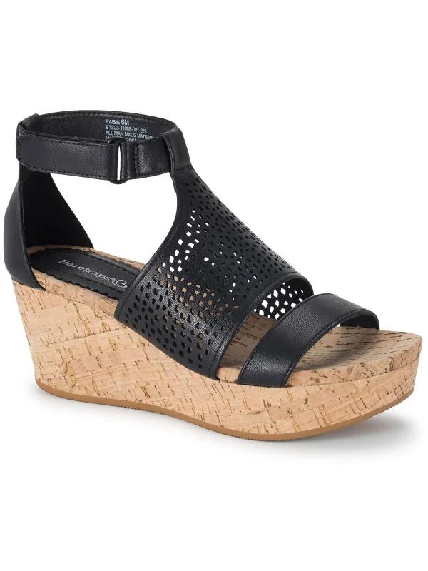 Act Now Raisie Womens Wedge Casual Heels