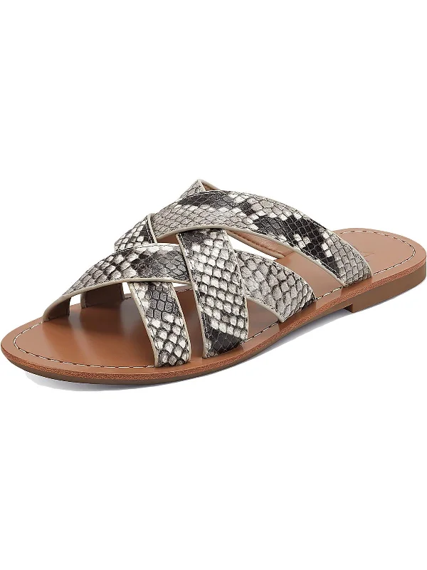 Incredible Savings For A Limited Period Roony 2 Womens Leather Strappy Flat Sandals