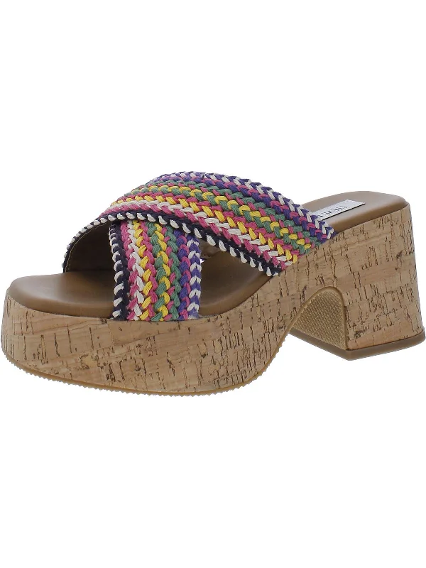 Best Bargains Rosy Womens Casual Lifestyle Slide Sandals