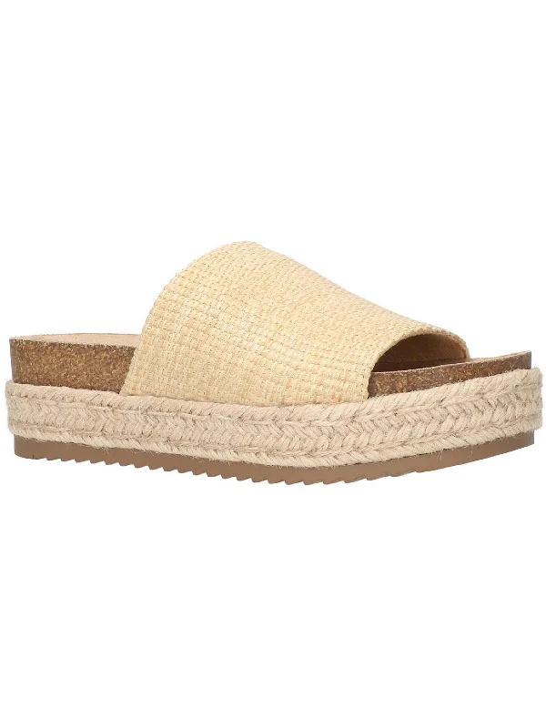 Special Savings Event Happening Now Satara Womens Flatform Open Toe Espadrilles
