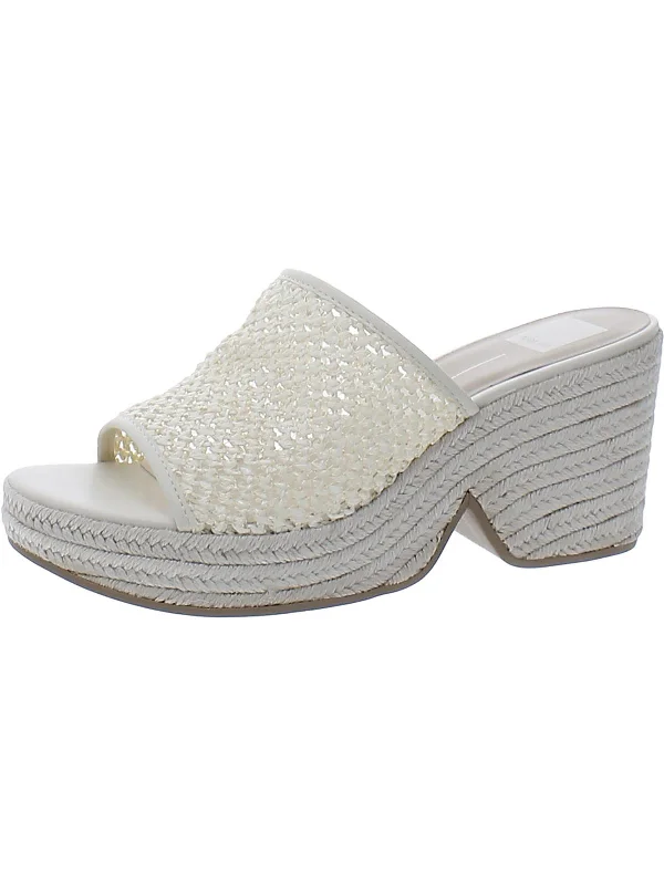 Weekend Deals to Make You Happy Saydie Womens Raffie Slip On Wedge Sandals