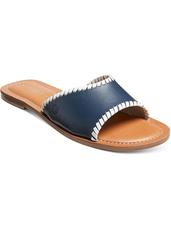 Weekend Shopping Extravaganza Scarlett Slide Womens Slip On Flat Slide Sandals