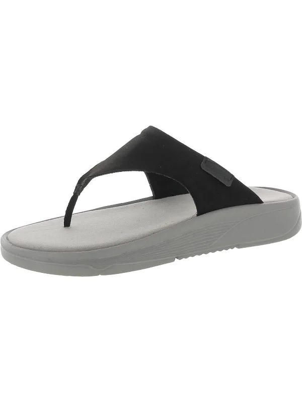 New Deals SERIFT2 HS Womens Faux suede Flip Flop Thong Sandals