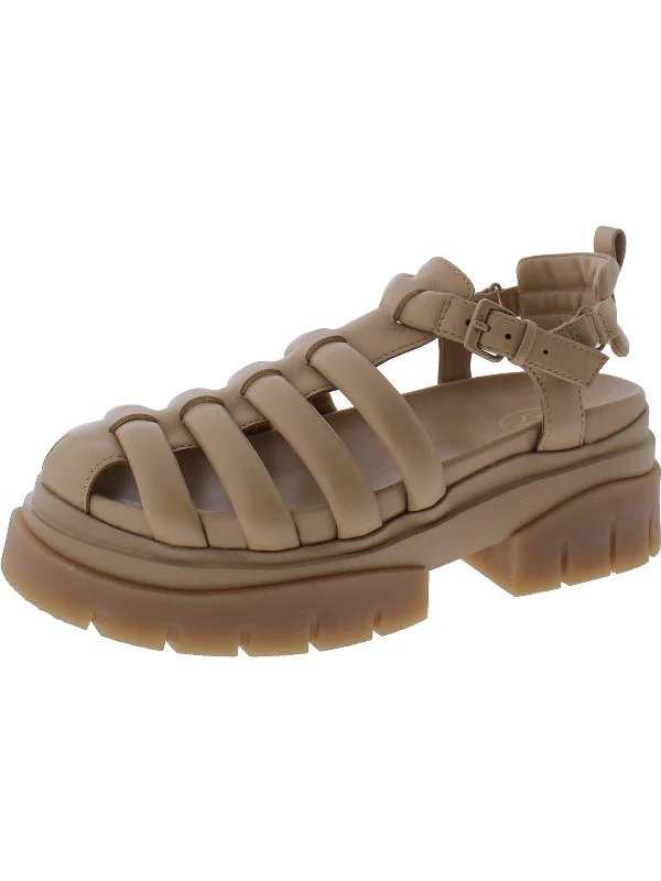 Unmissable Offer Shark Womens Leather Strappy Sandals