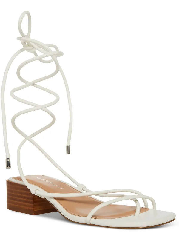 Unwind with Weekend Discounts Sorrin Womens Faux Leather Toe Loop Lace-Up