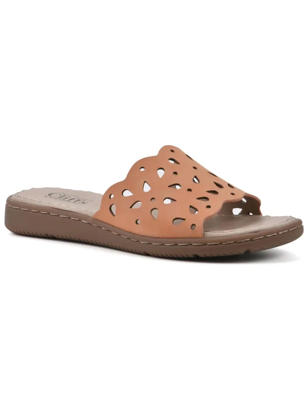 Best Choice Squad Womens Nubuck Slide Sandals
