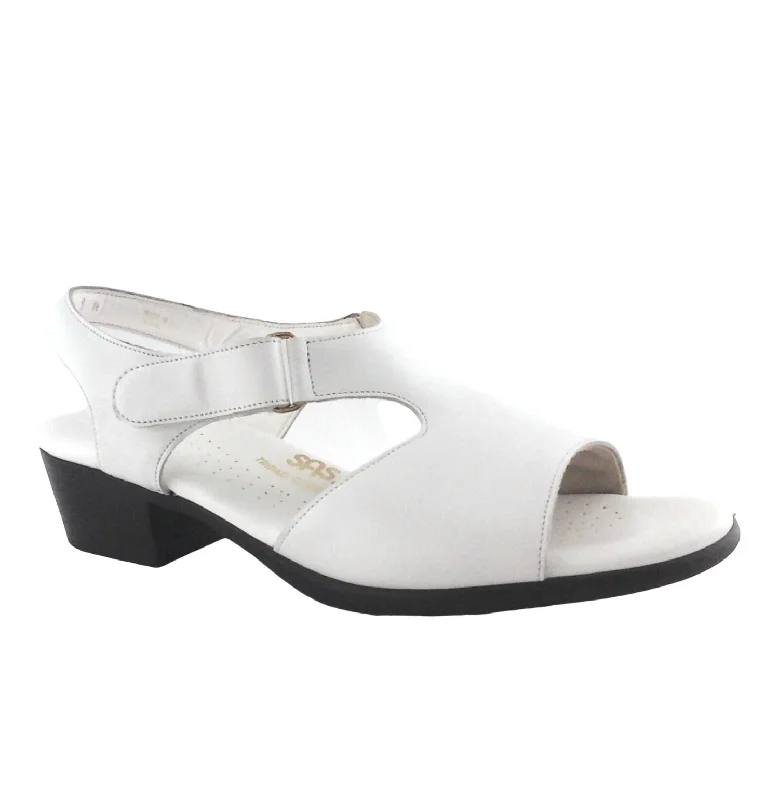 While Supplies Last Suntimer Sandal - Narrow In White