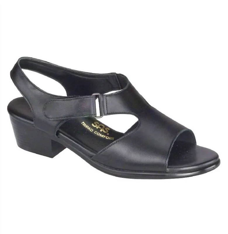 Clearance Event Suntimer Sandal - Wide In Black