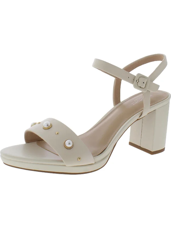 Limited Edition Tabitha Womens Leather Heels