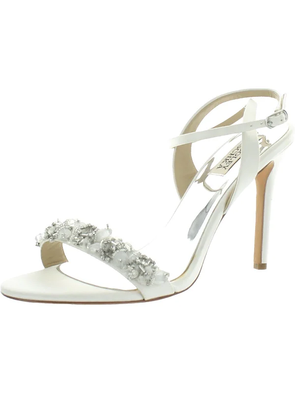 Bargain Alert Taryn Womens Satin Slingback Sandals