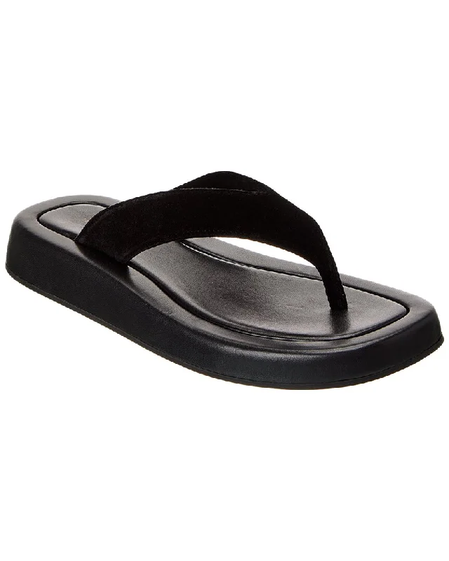 Price Rollback The Row Ginza Velvet Platform Sandal