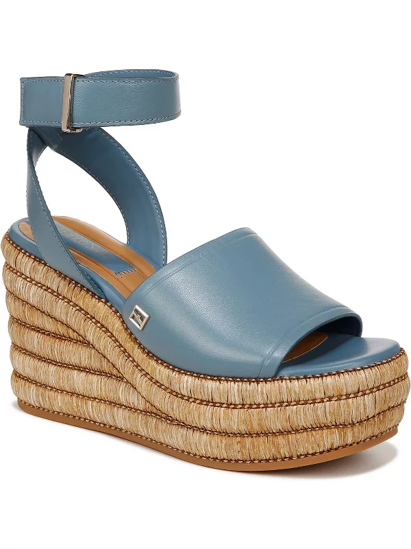 Weekend Bargains to Snag Toni Womens Leather Platform Sandals