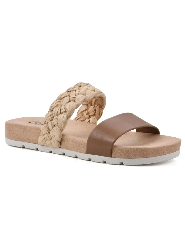 Special Discount Tonic Womens Slip On FootBed Slide Sandals