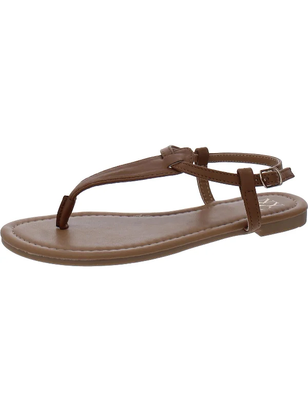Loyalty Reward TSTRAPSANDAL Womens Faux Leather Casual Thong Sandals