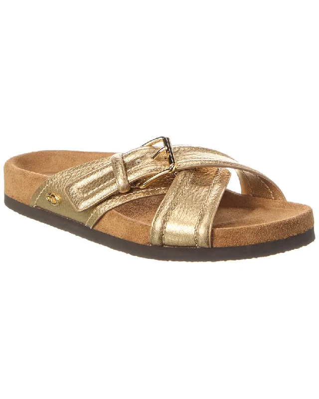 Super Discount Valentino Fussfriend Leather Sandal
