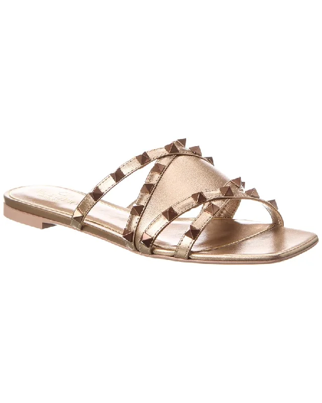 Limited Supply Valentino Rockstud Leather Sandal