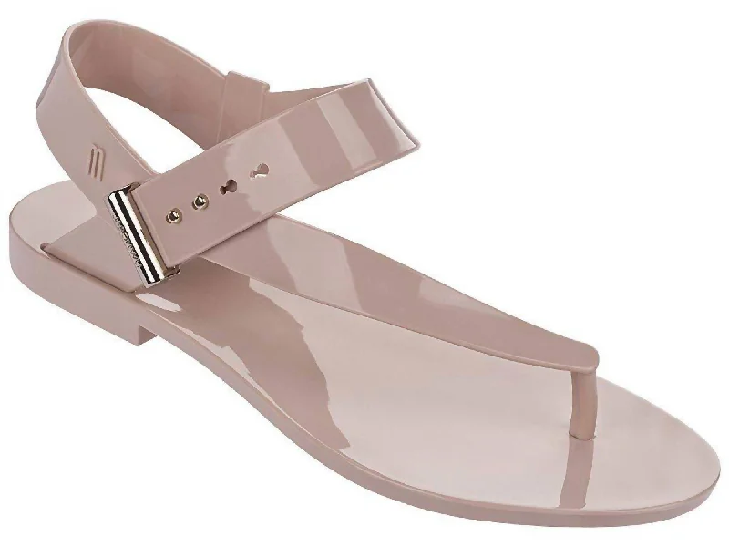 Flash Deal Woman's Charlotte Summery Flip Flops In Pink