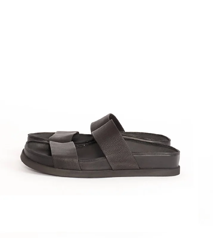 Weekend Offers That Excite Women's 2 Stretch Strap Sandal In Black