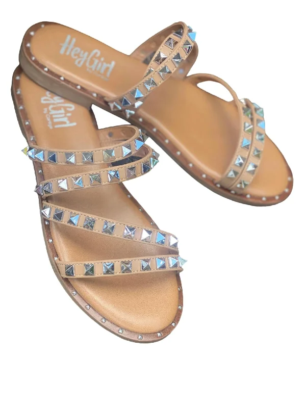 Act Fast Women's Beach Please Sandal In Nude