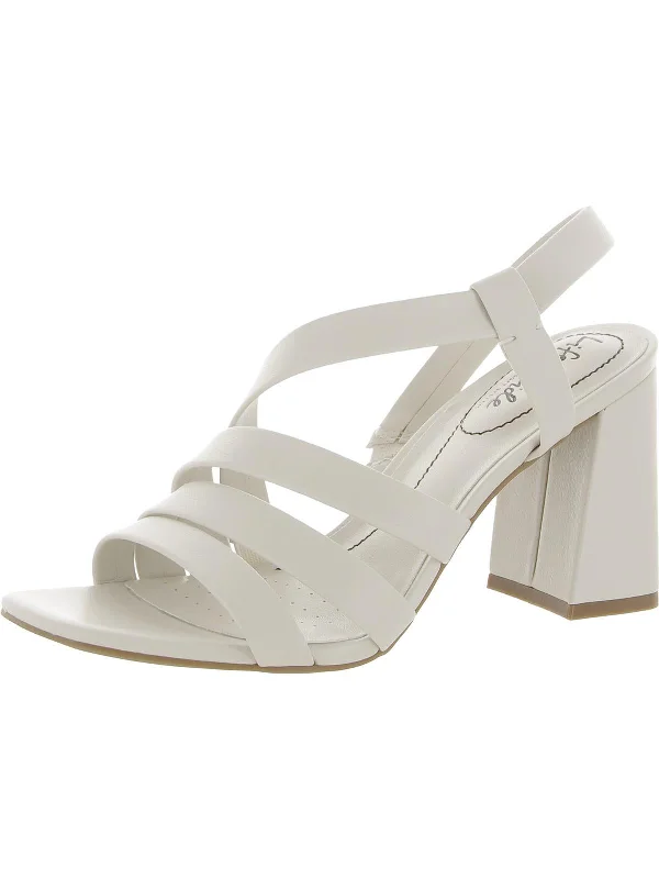 Price Drop Womens Block Heel Strappy Heels