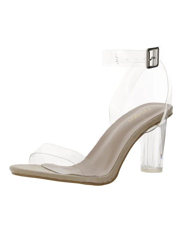 Limited Time Womens Faux Suede Strappy Heels