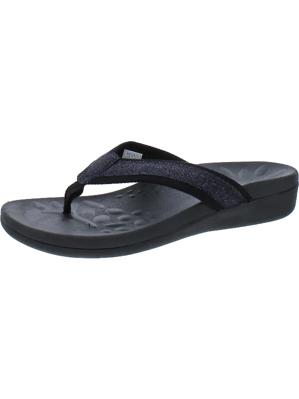 Year-End Sale Womens Glitter Slip-On Thong Sandals