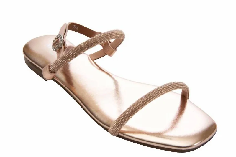 Weekend Bargains to Savor Women's Kari Sandals In Rose Gold