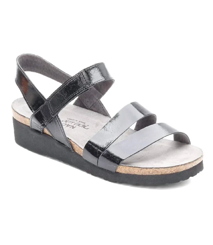 Weekend Offers That Tempt Women's Kayla Sandal In Black Luster