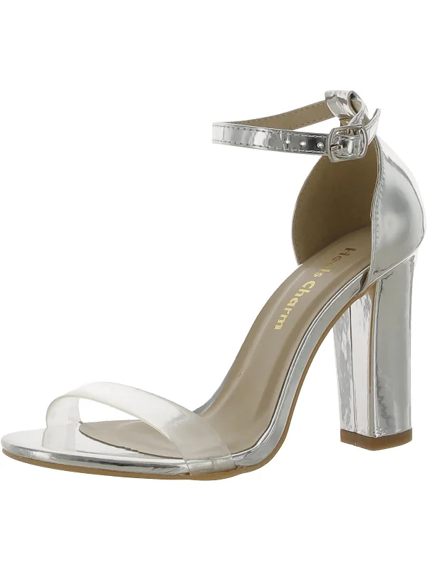 Markdowns Womens Mirrored Evening Heels
