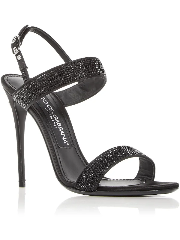 Shop and Save Womens Satin Dressy Heels