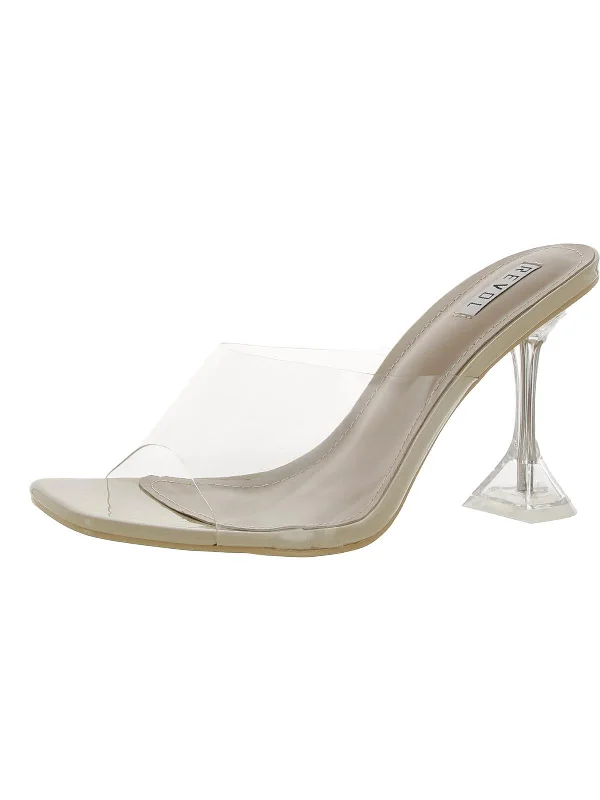 Unmissable Offer Womens Square Toe Slip On Heels