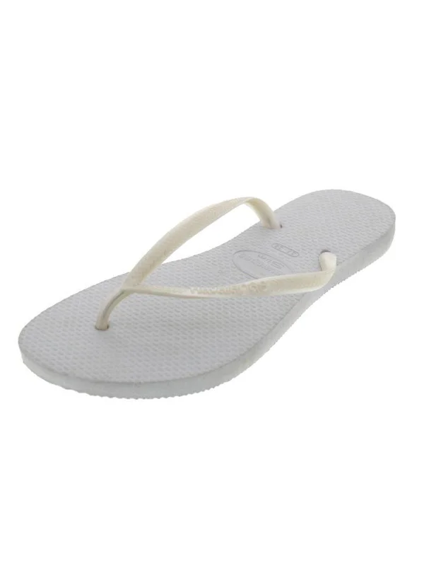 Crazy Deals Womens Textured Flip-Flops