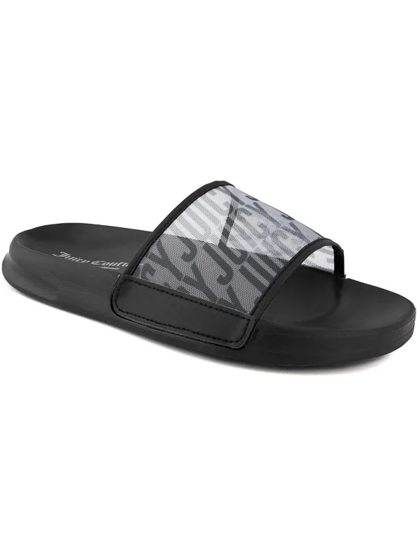 New Arrival Wryter Womens Slip On Round Toe Slide Sandals