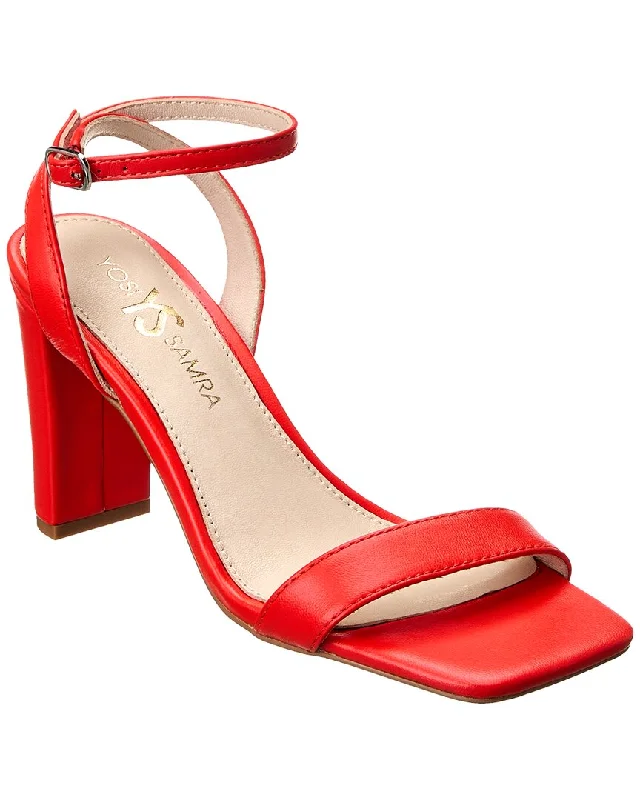Early Access Yosi Samra Hailey Leather Sandal