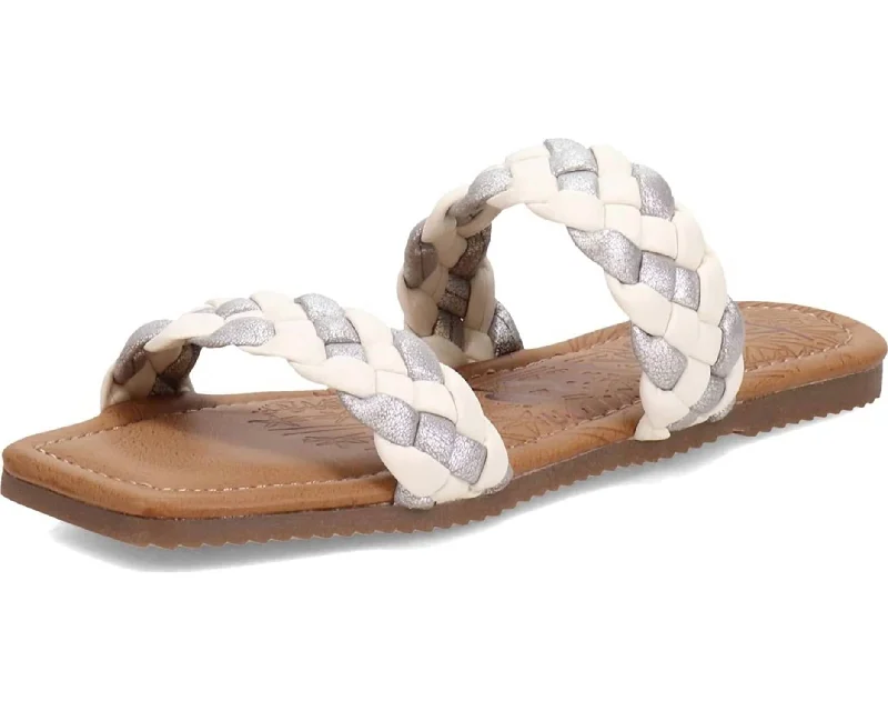 Special Promotion Zelie Sandal In Cloud/tin