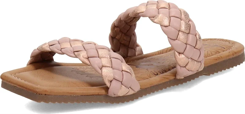 Super Sale Zelie Sandal In Lotus/rose Gold
