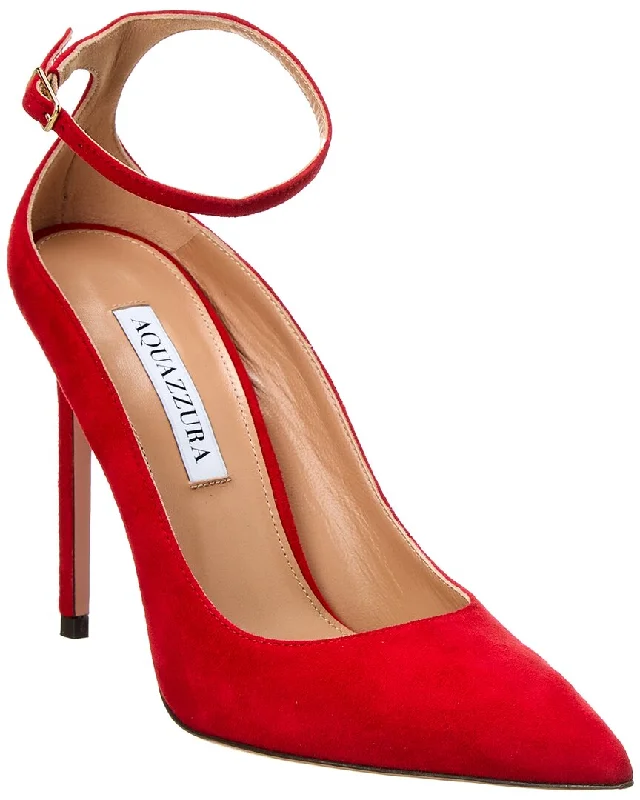 Weekend Savings Spree Aquazzura Love Affair 105 Suede Pump
