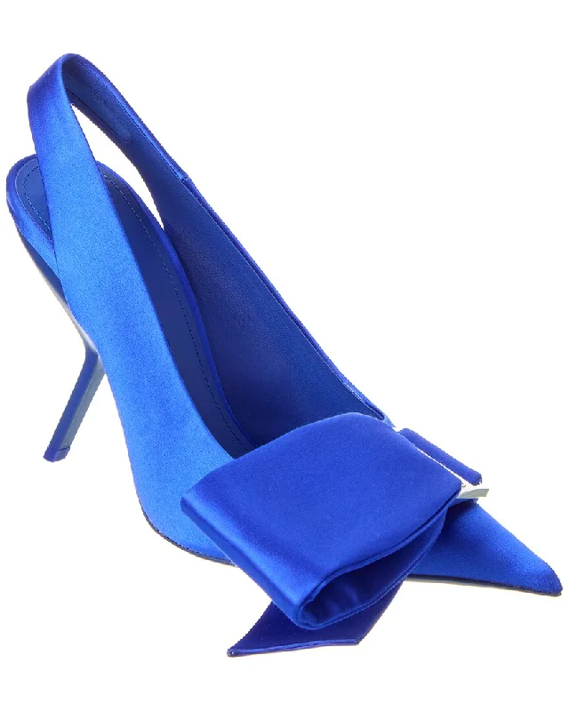 Shop the Weekend Away Ferragamo Erica Satin Slingback Pump