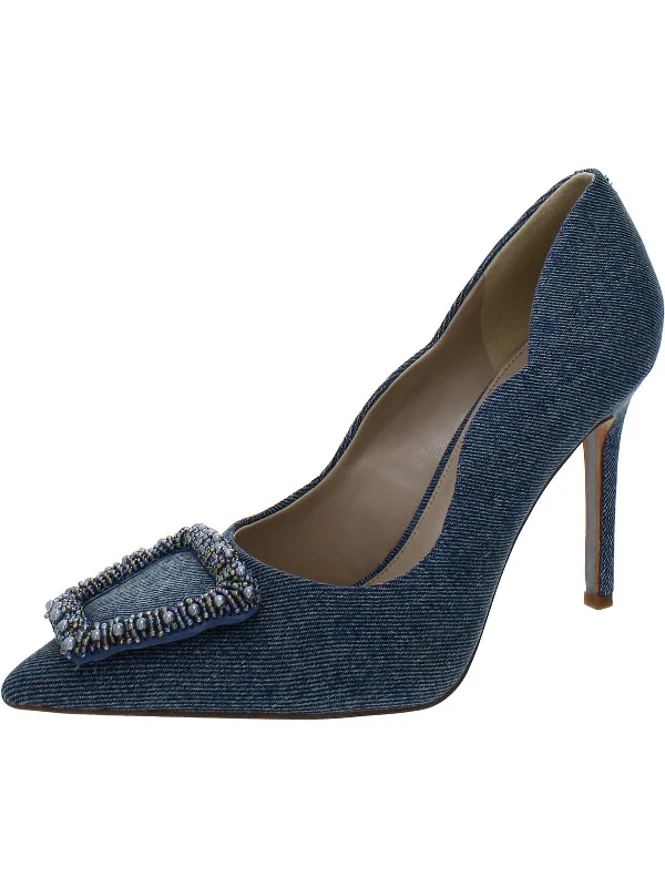 Daily Deals Harriettbead Womens Beaded Dressy Pumps