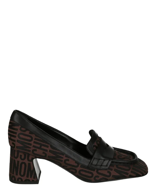 Best Seller Logo Jacquard Pumps