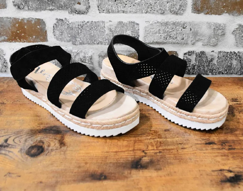 Special Price Women's Club Sandals In Black